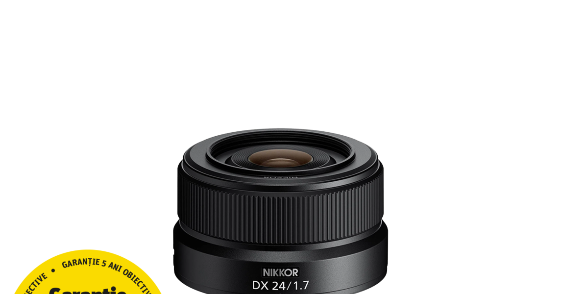 Obiectiv foto mirrorless Nikon Z DX 24mm f/1.7 NIKKOR - Yellow Store
