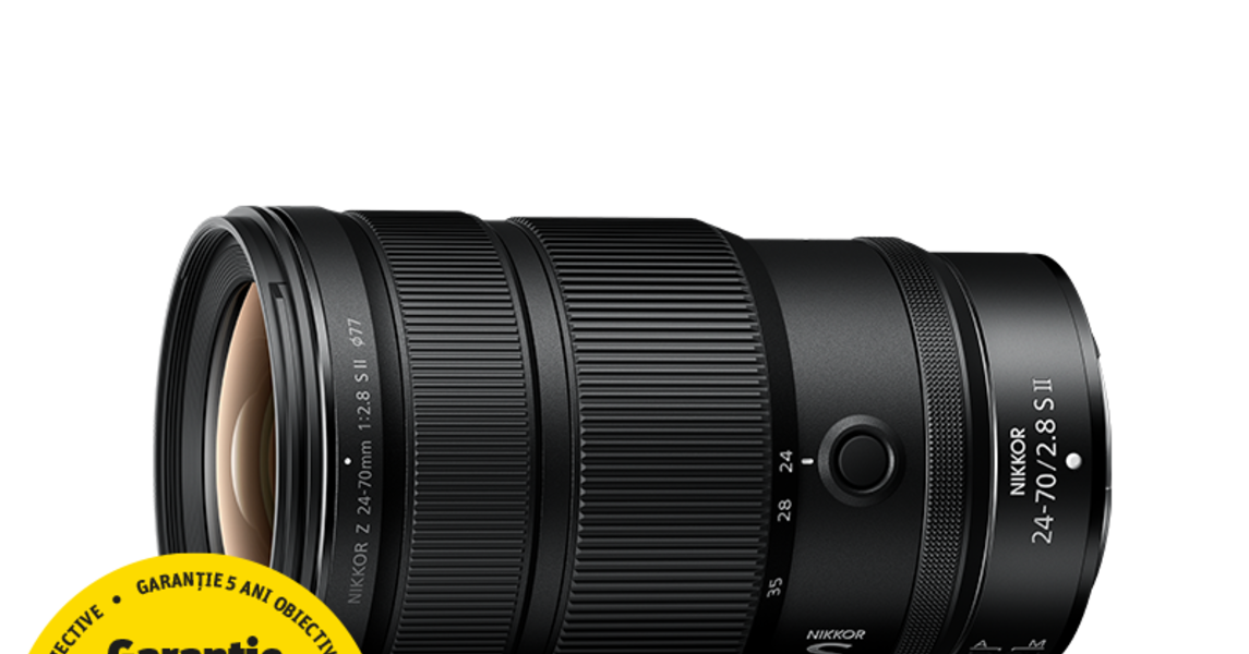 Obiectiv foto mirrorless Nikon Z 24-70mm f/2.8 S II NIKKOR