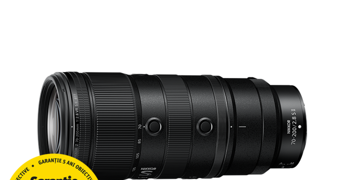 Obiectiv foto mirrorless Nikon Z 70-200mm f/2.8 VR S II NIKKOR