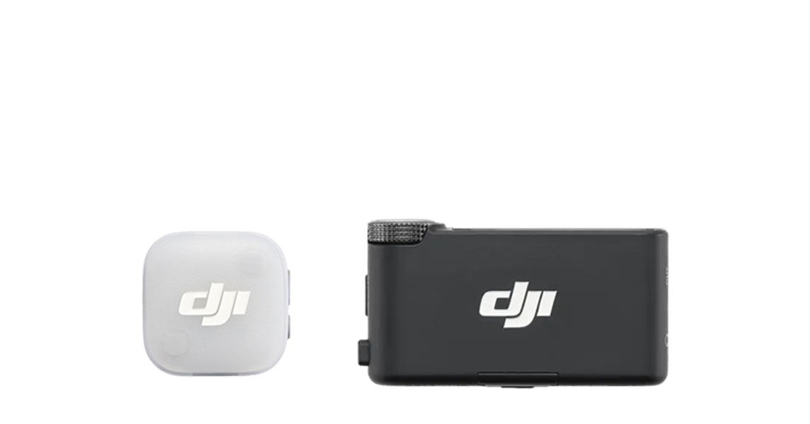 DJI Mic Mini 2 (1 TX + 1 RX) - Microfon Wireless Compact | Yellow