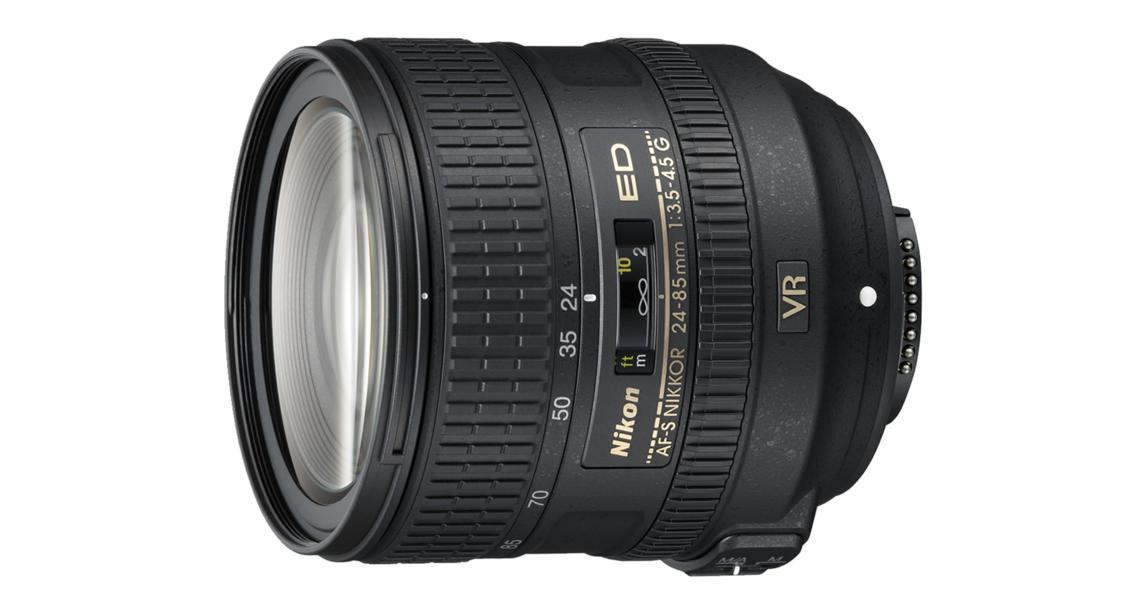 NIKON AF-S NIKKOR 24-85mm f 3.5-4.5G ED… 24-85mm f/3.5-4.5G ED VR AF-S NIKKOR