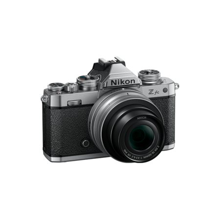 ほぼ新品【SC:1,345回】 Nikon Z fc シルバー 16-50mm Nikon Zfc kit obiectiv 16-50mm VR silver - Aparat Foto Nikon