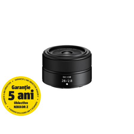Obiective foto mirrorless Nikon Z 28mm f/2.8 NIKKOR - Yellow Store