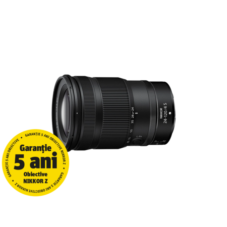 Obiective foto mirrorless Z 24-120mm f/4 S NIKKOR - Yellow Store