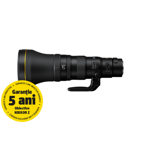 Obiective foto mirrorless Nikon Z 800mm f/6.3 VR S NIKKOR - Yellow