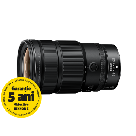 Obiectiv foto mirrorless Nikon Z 24-70mm f/2.8 S II NIKKOR