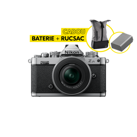 Nikon Zfc kit obiectiv 16-50mm VR silver - Aparat Foto Nikon